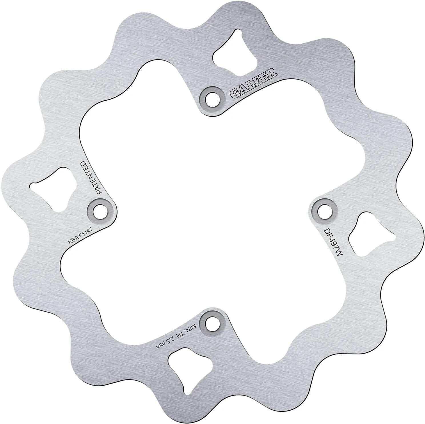 Galfer bremsscheibe df497 rotor df497 type w rigid mx offroad