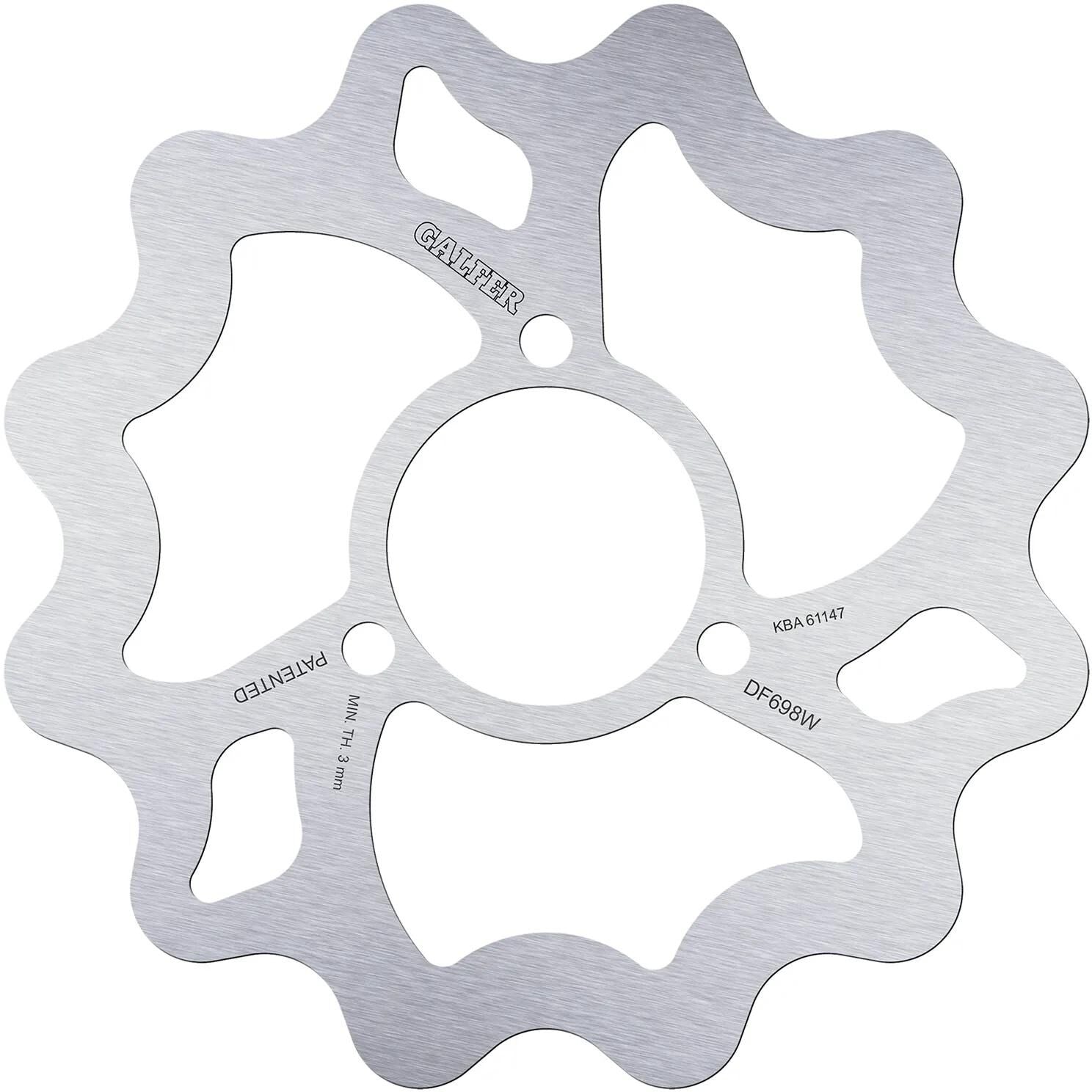 Galfer bremsscheibe df698 rotor df698 type w rigid
