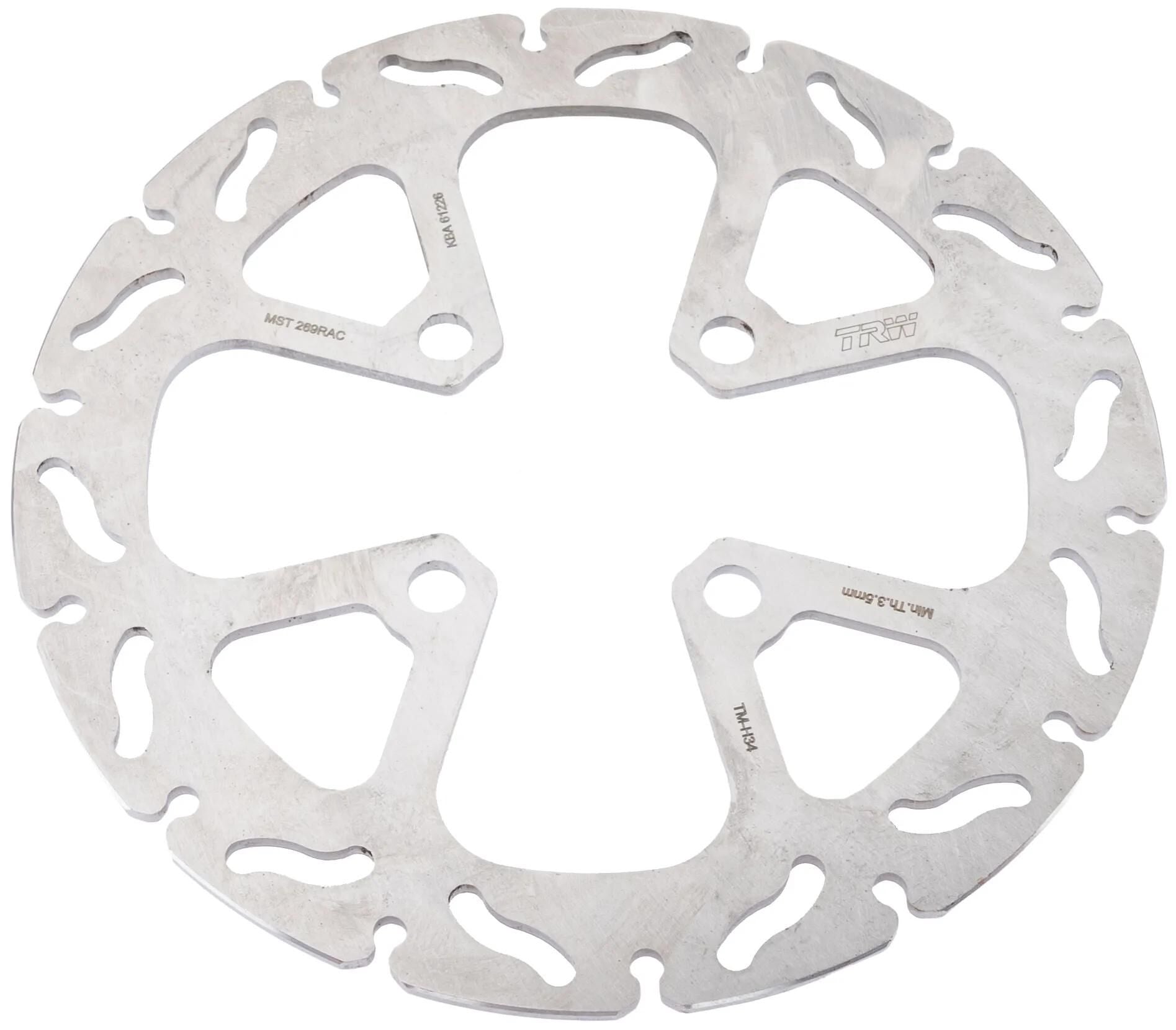 Trw bremsscheibe mst269rac rotor mst269rac rigid