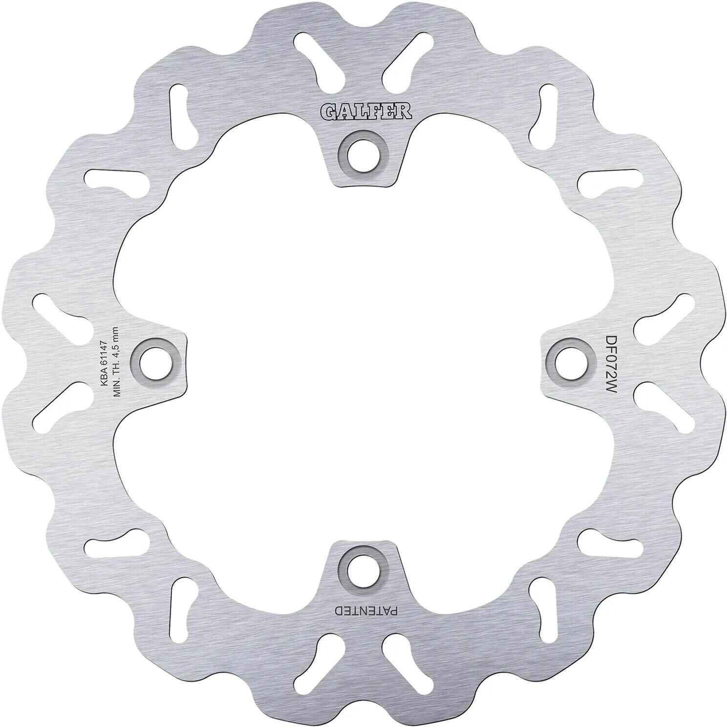 Galfer bremsscheibe df072 rotor df072 type w rigid