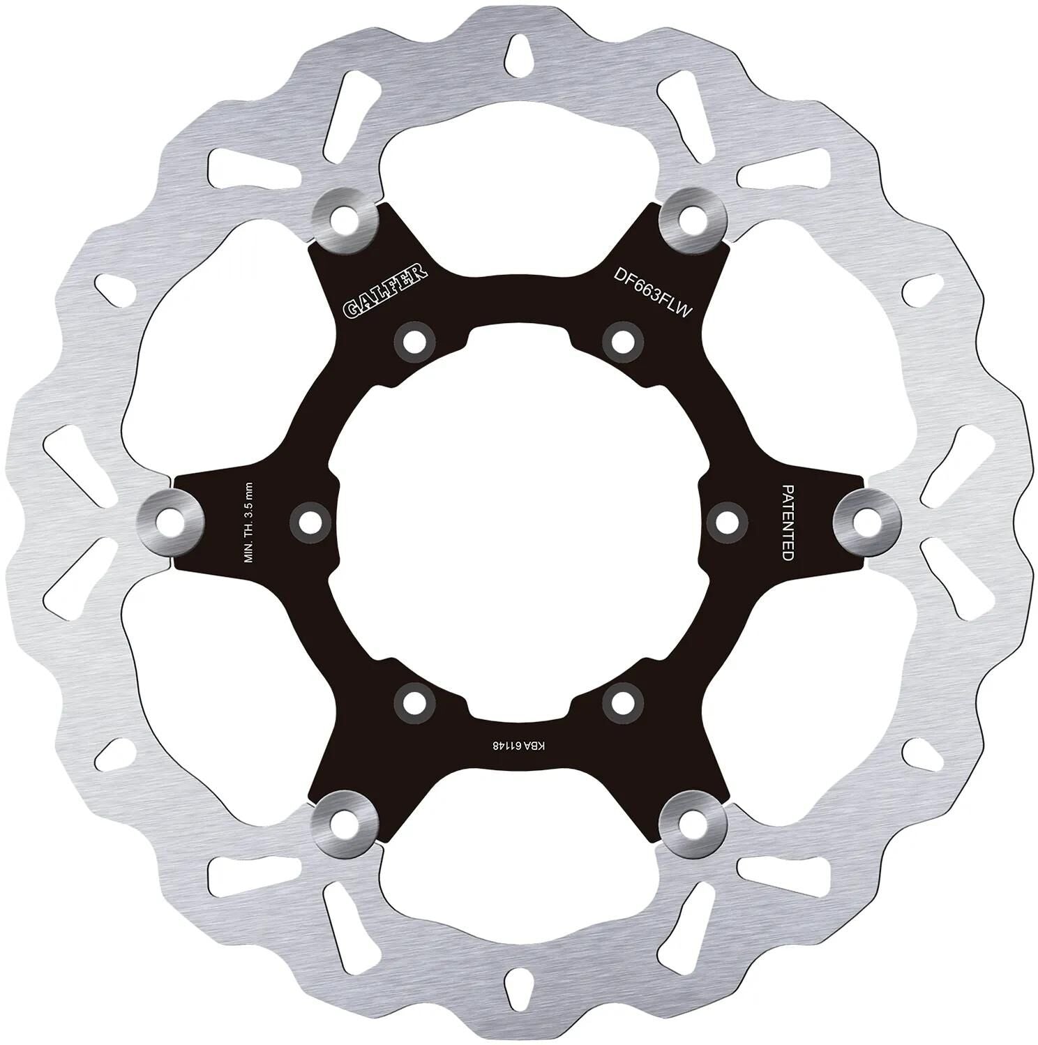 Galfer bremsscheibe df663 rotor df663 flw floating offroad
