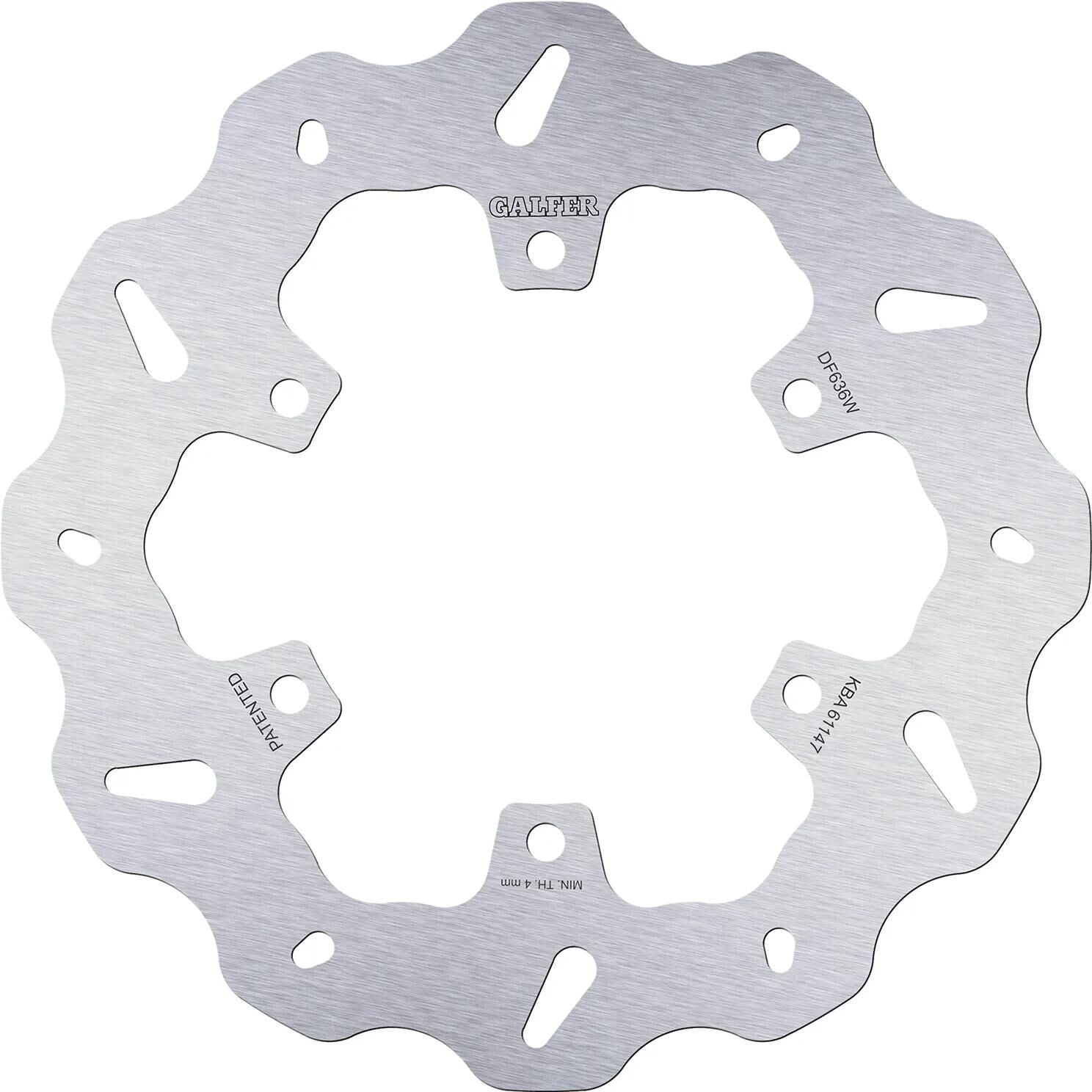 Galfer bremsscheibe df636 rotor df636 type w rigid