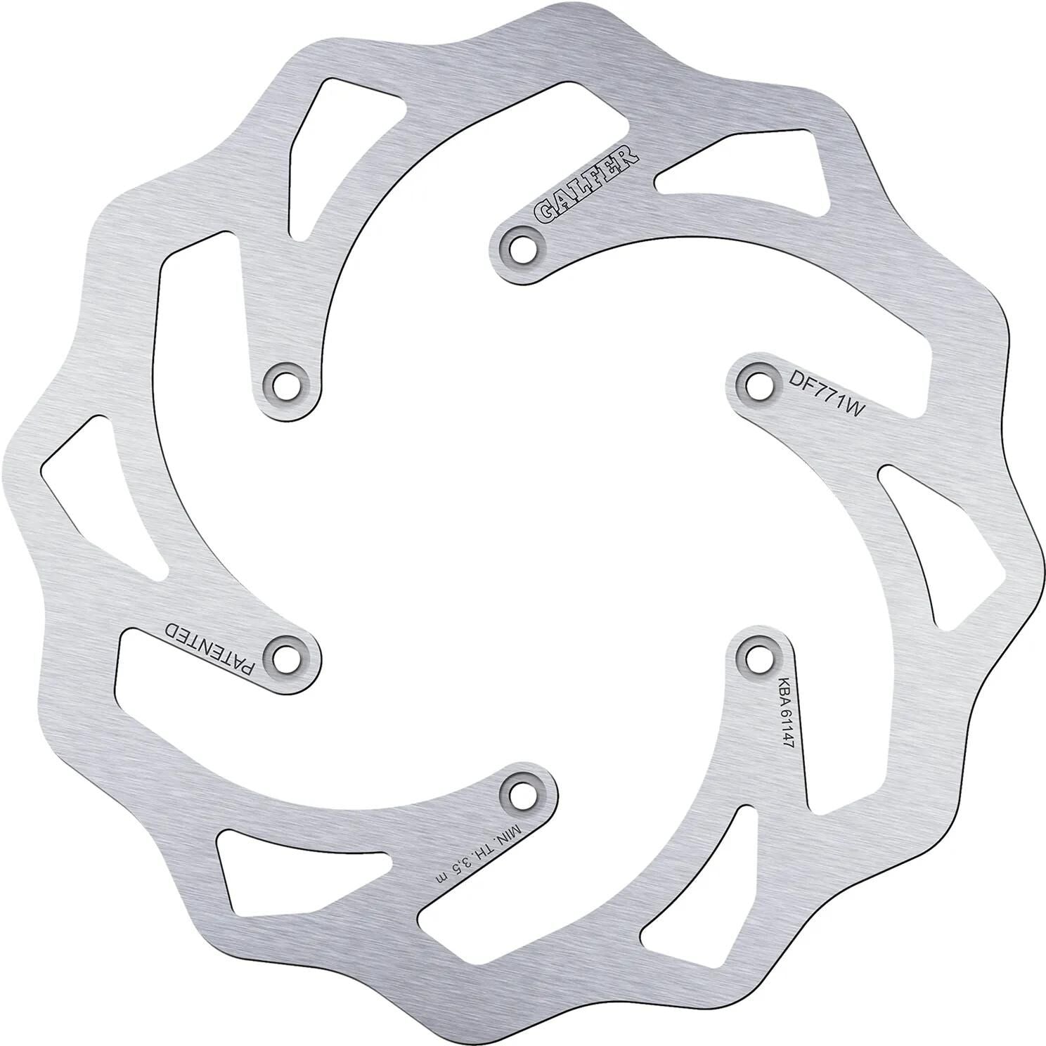 Galfer bremsscheibe df771 rotor df771 type w rigid