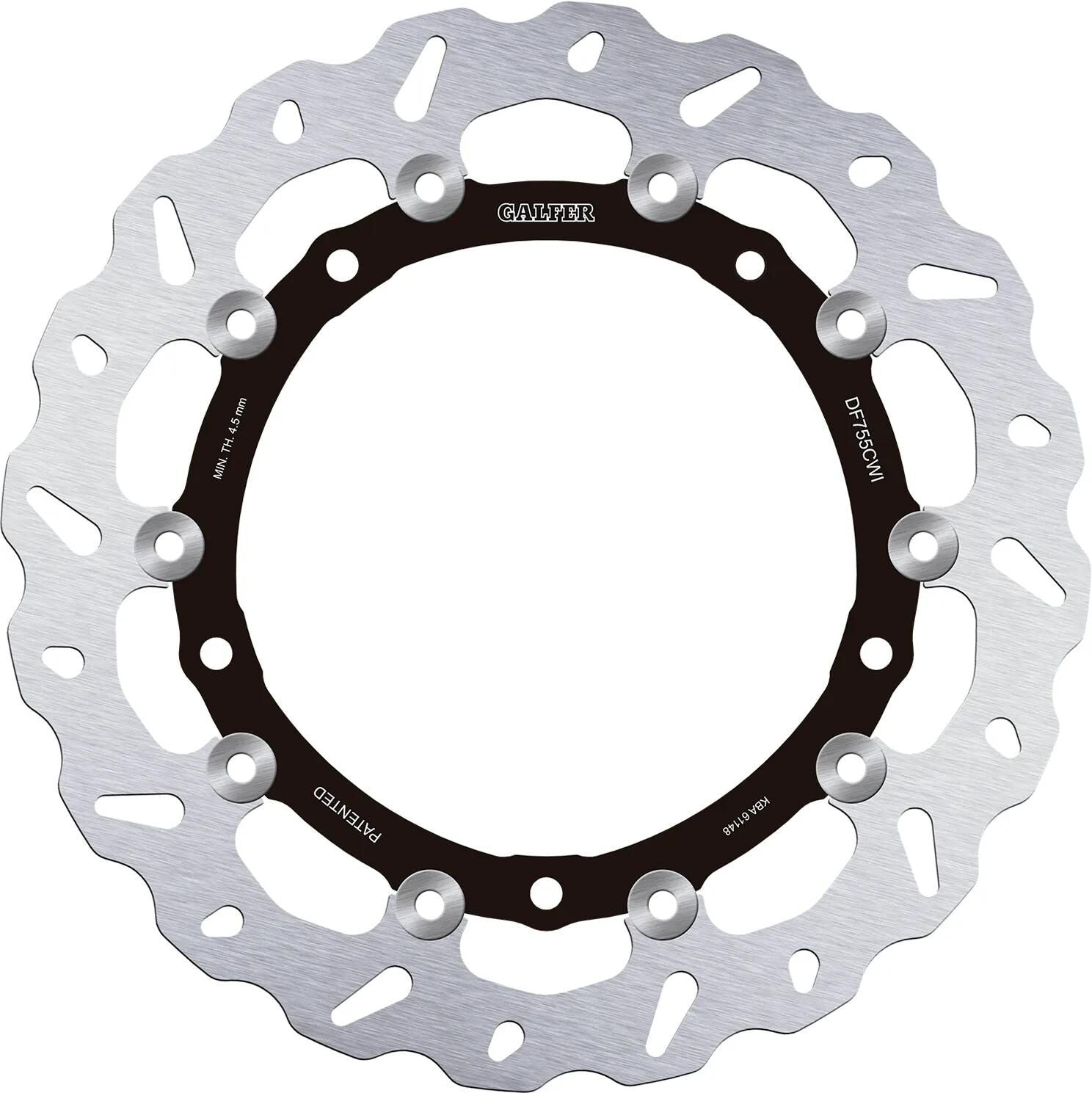 Galfer bremsscheibe df755 rotor brake rotors floating left