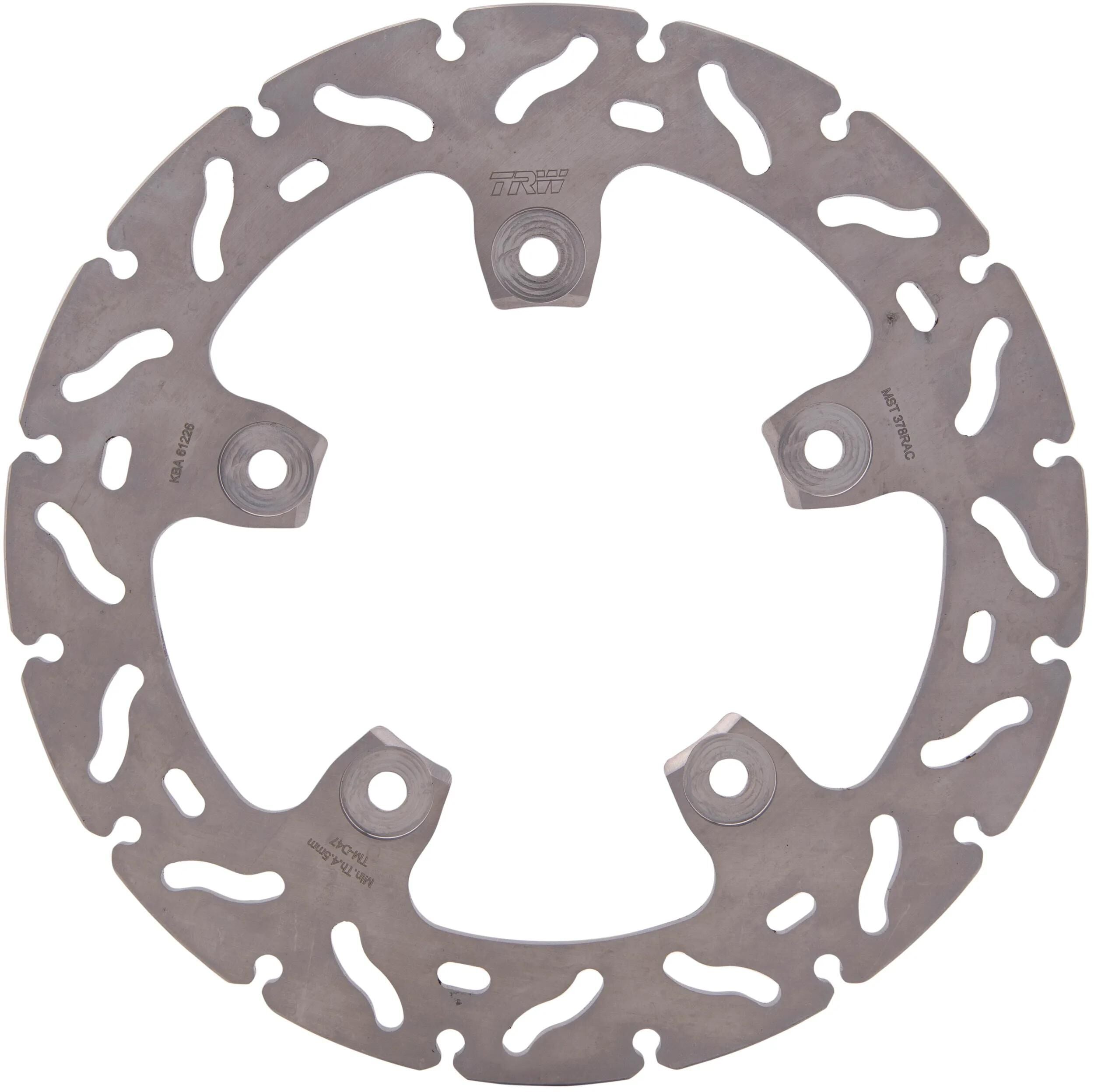 Trw bremsscheibe mst378rac rotor mst378rac rigid