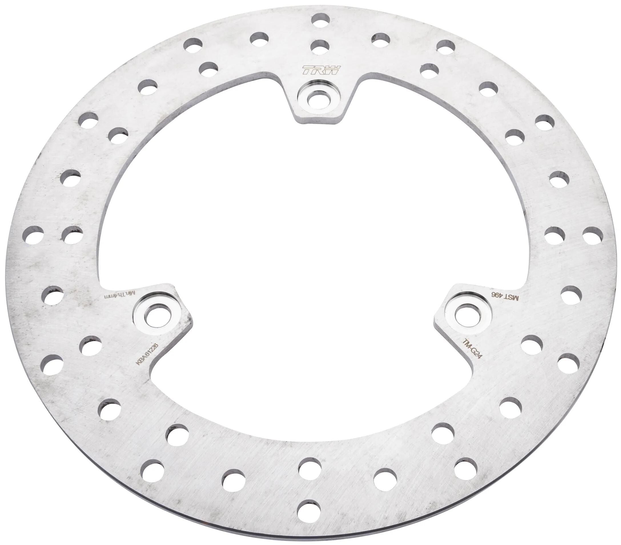 Trw bremsscheibe mst496 rotor mst496 rigid
