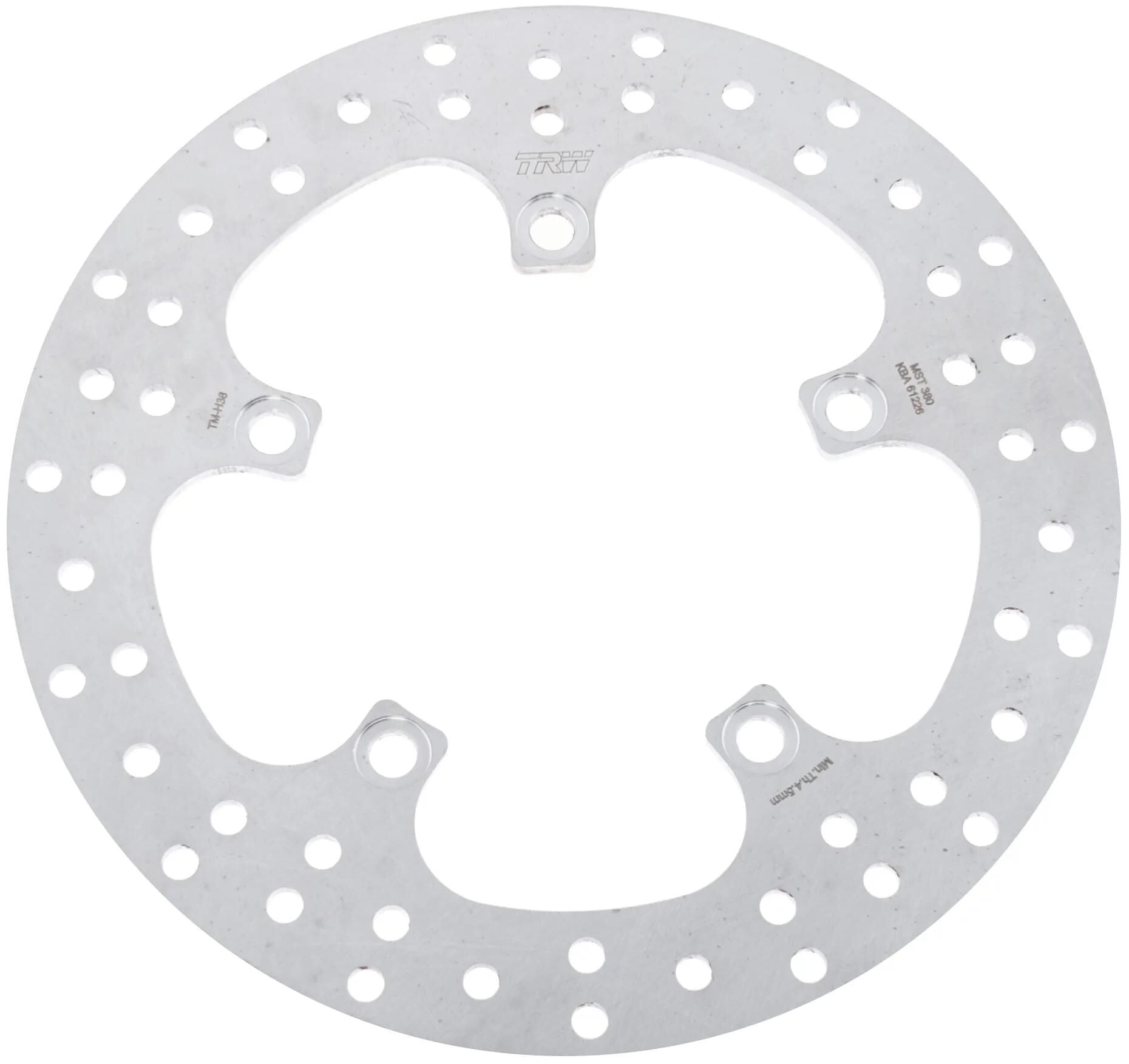 Trw bremsscheibe mst380 rotor mst380 rigid