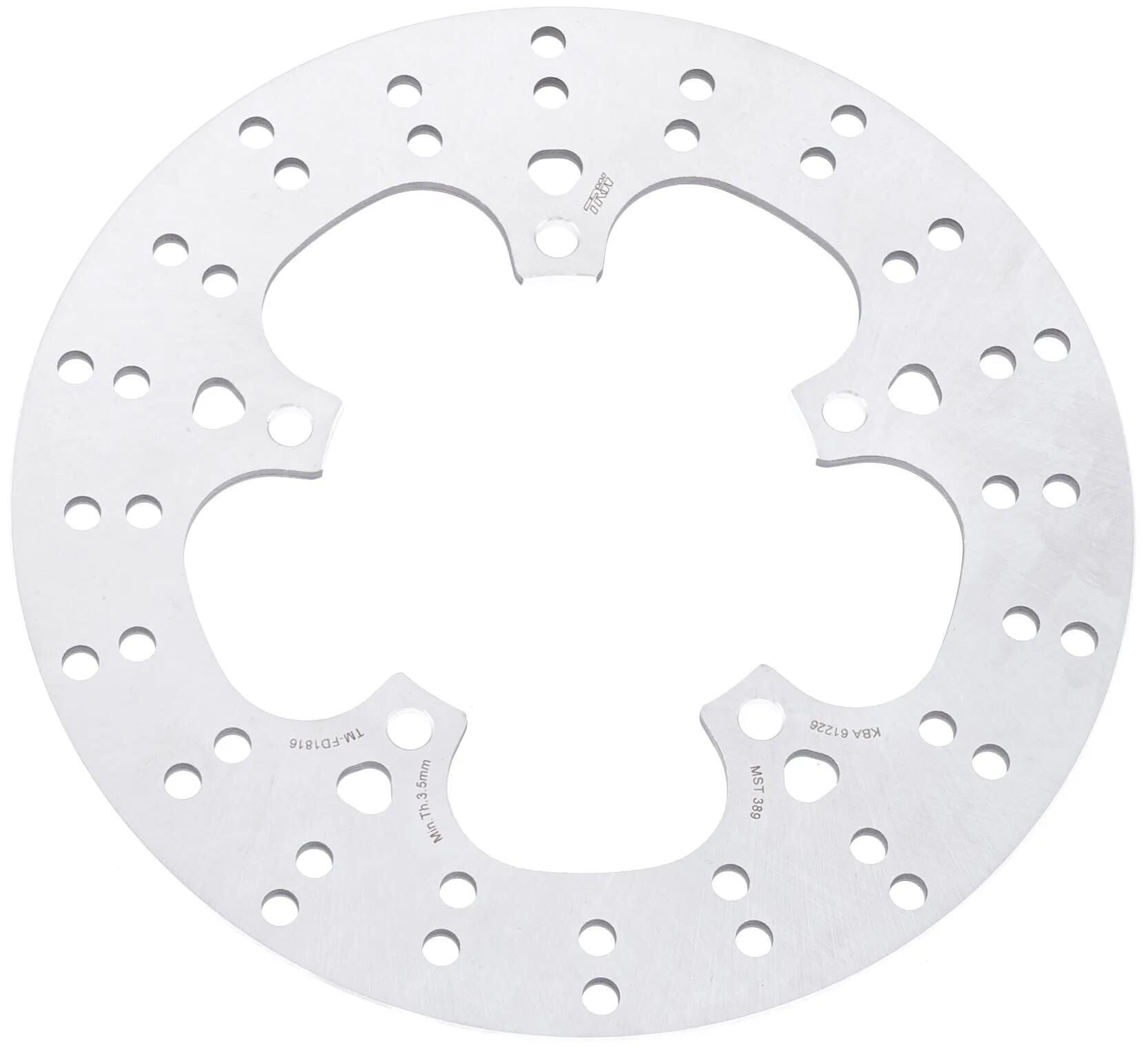 Trw bremsscheibe mst389 rotor mst389 rigid