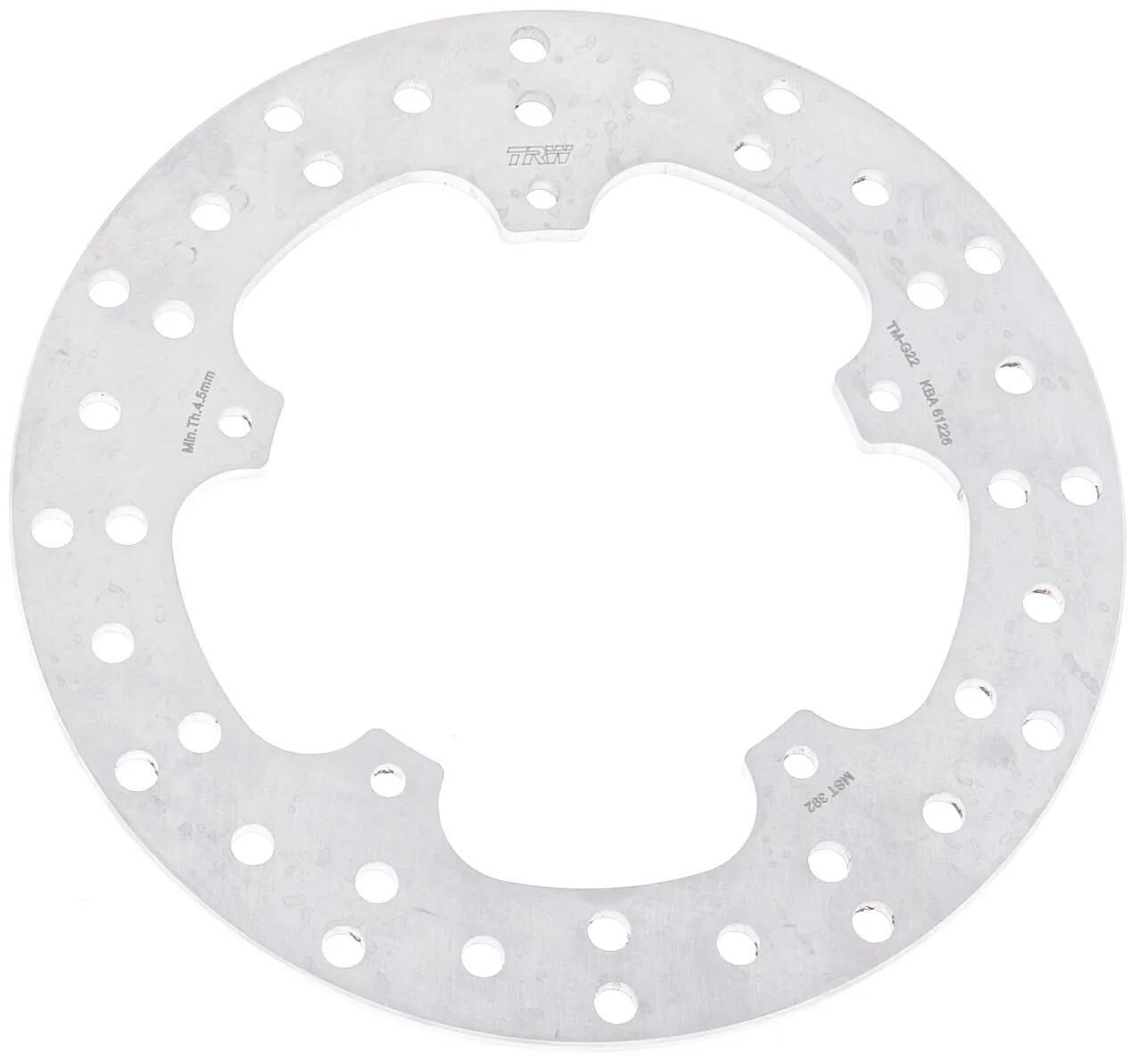 Trw bremsscheibe mst392 rotor mst392 rigid