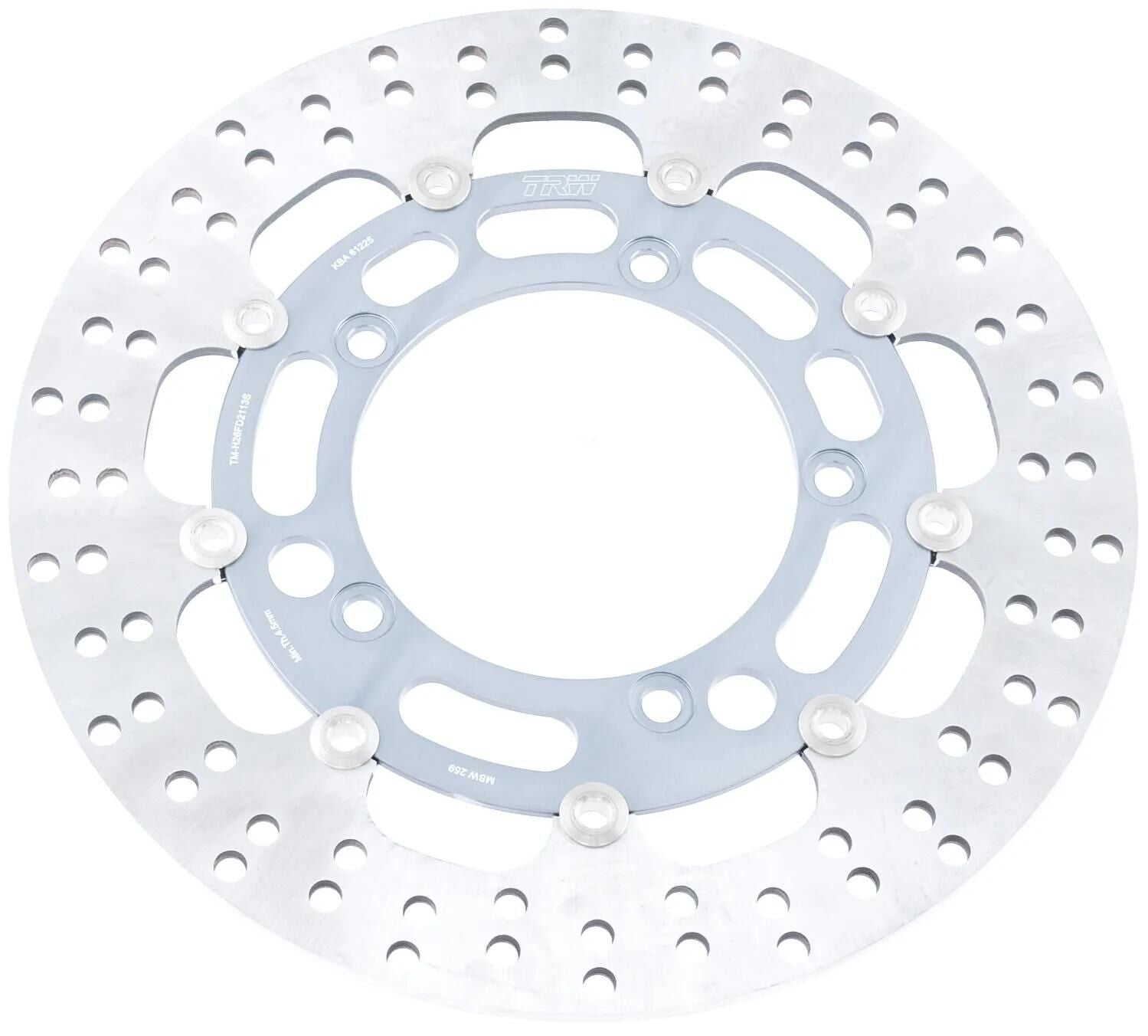 Trw bremsscheibe msw259 rotor msw259 floating