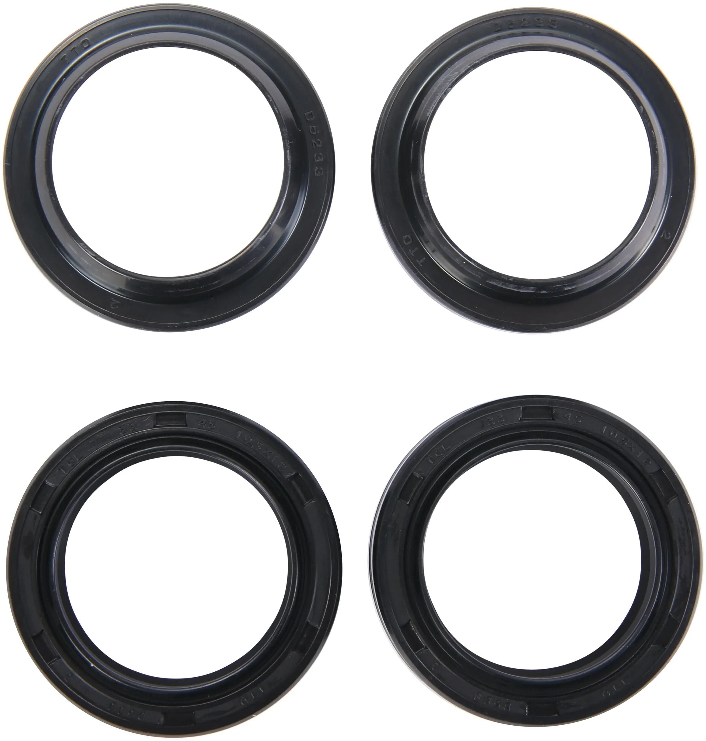 All balls racing voorvork keerring set fork seal set abr 56-111 incl. dust cap