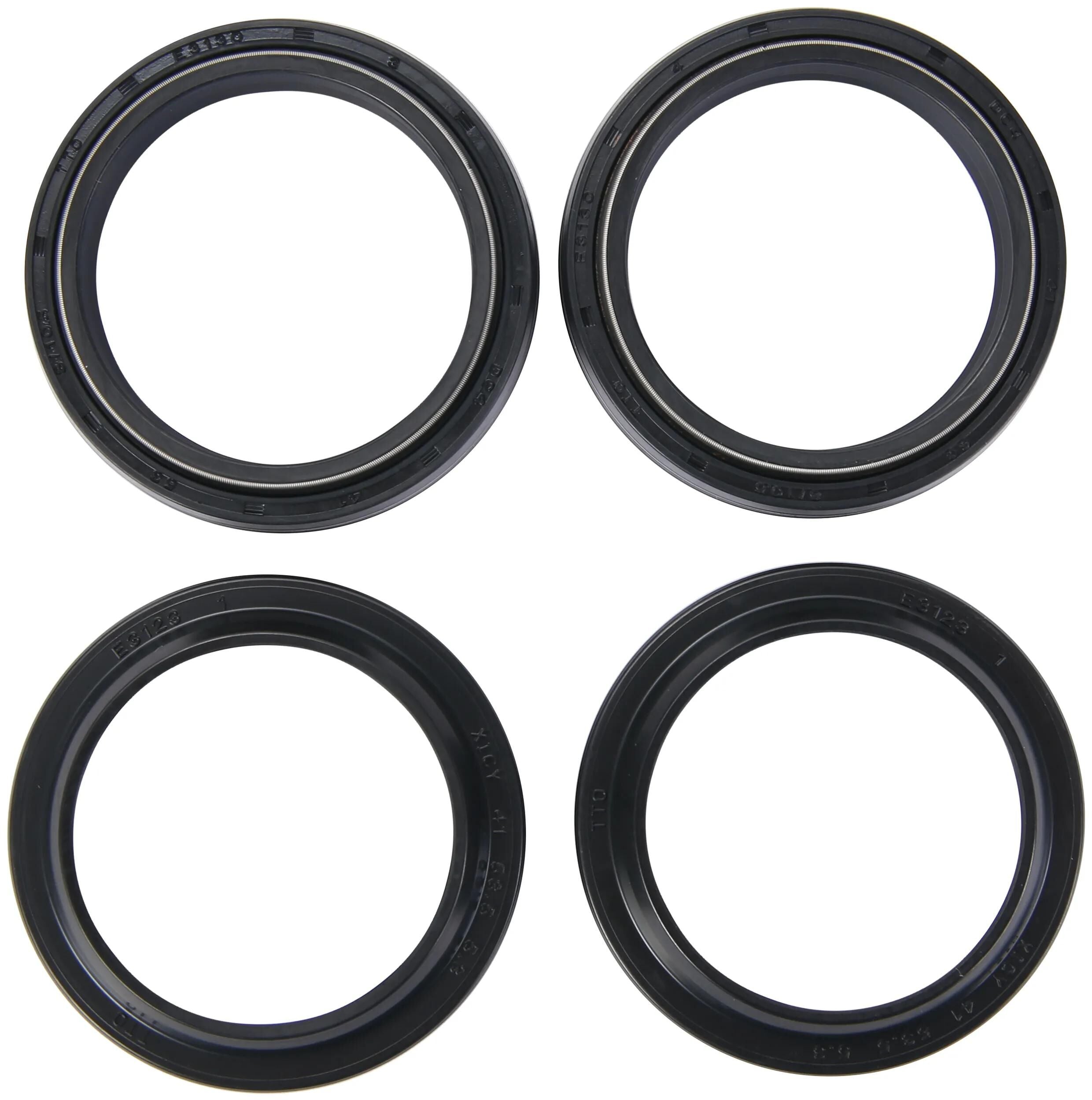 All balls racing voorvork keerring set fork seal set abr 56-130 incl. dust cap