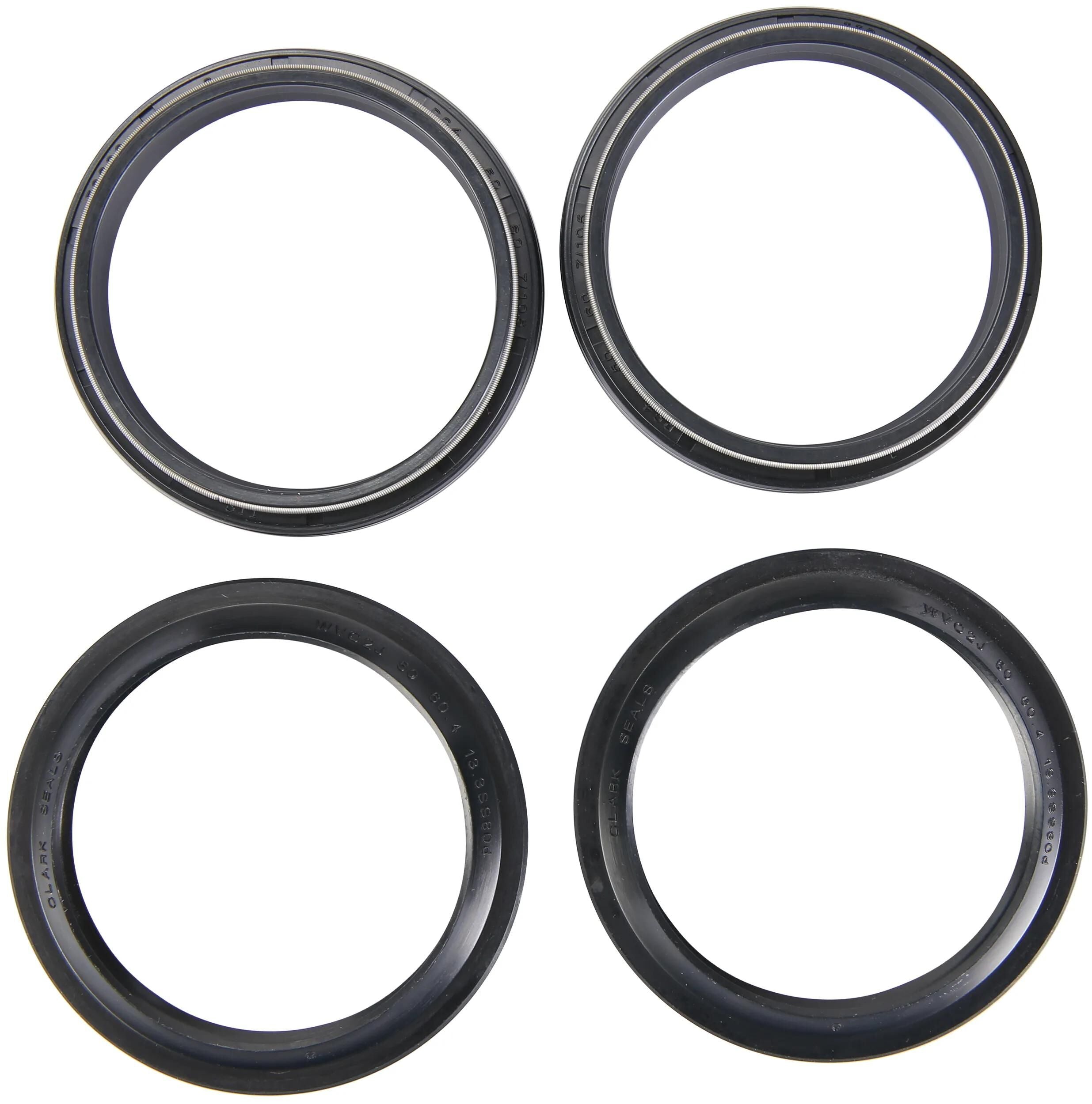 All balls racing voorvork keerring set fork seal set abr 56-148 incl. dust cap