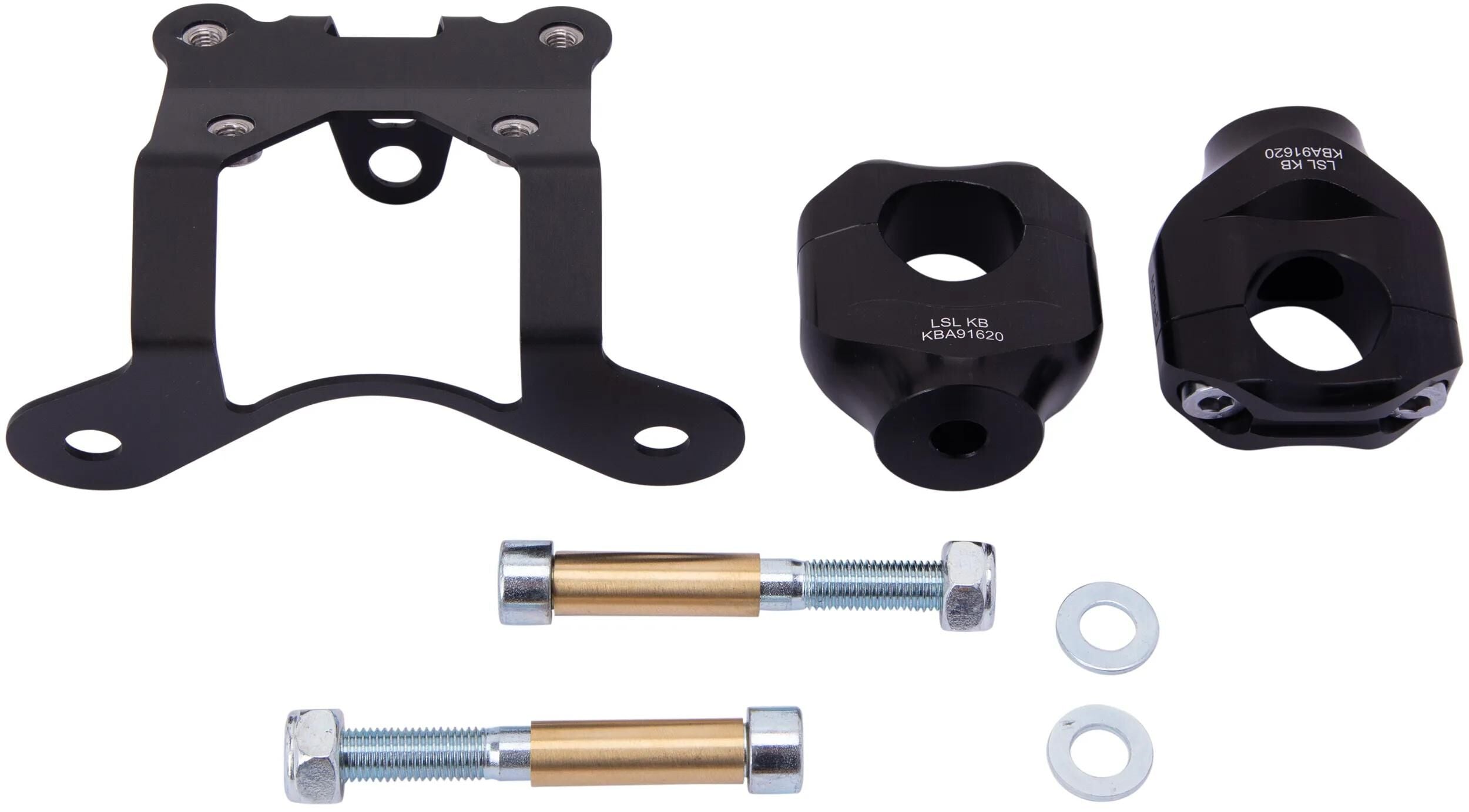 Lsl lenkerklemmbock x-bar clamping bracket +15mm 28.6mm bw