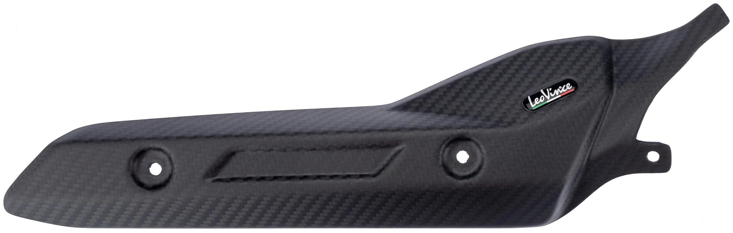 Leovince hitzeschutzschild heat shield carbon