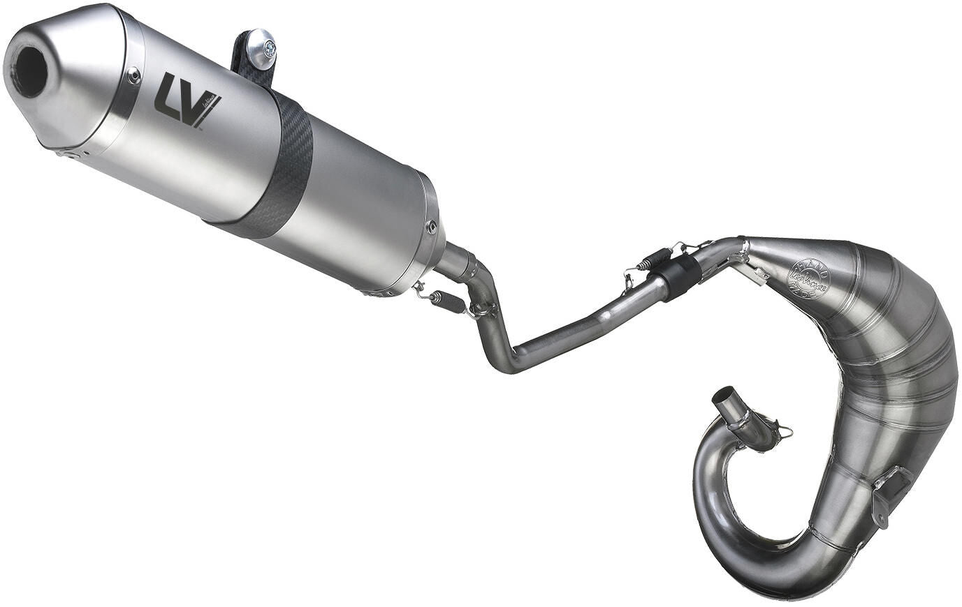 Leovince geluiddemper x-fight schalld leo compl x-fight inox