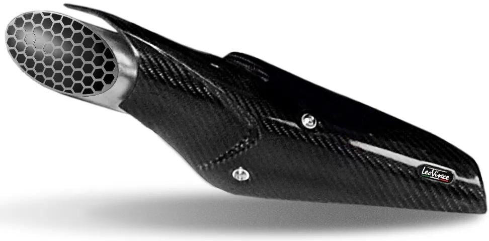 Leovince schalldämpferblende front lights schalld leo carbon