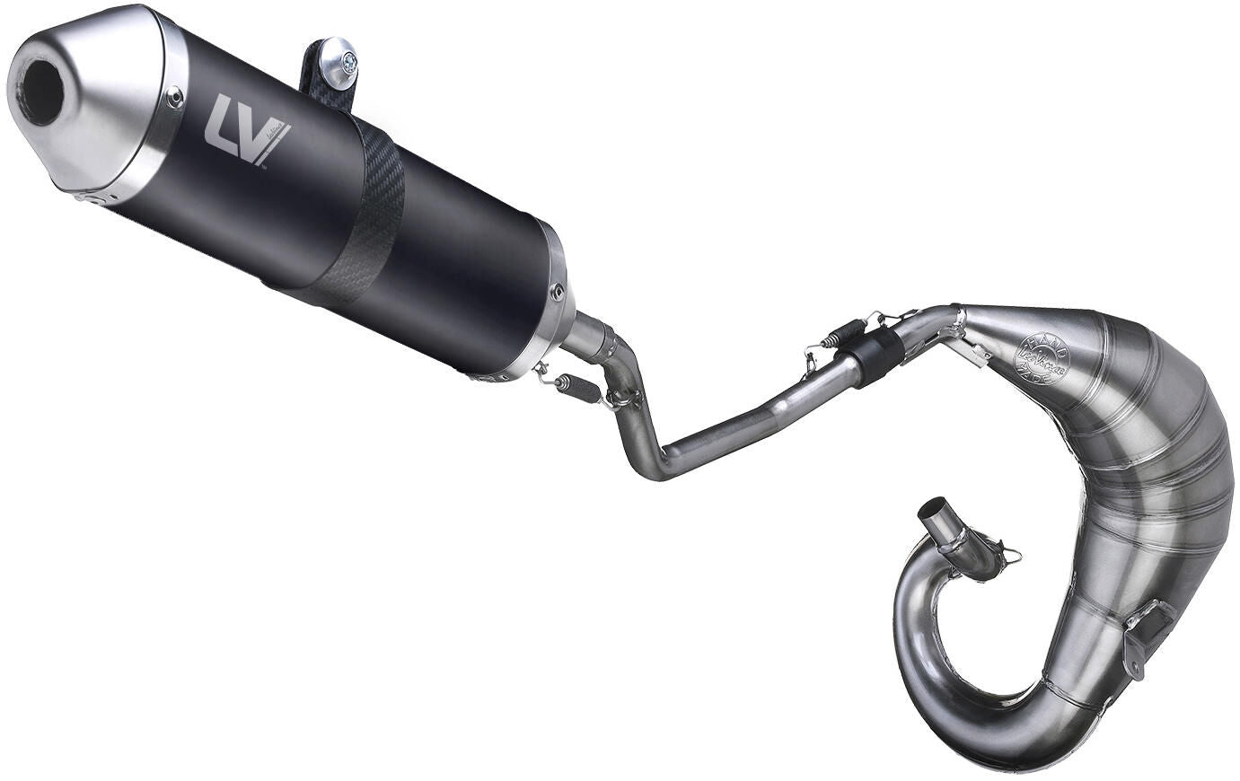 Leovince geluiddemper x-fight black edition schalld leo compl x-fight sw