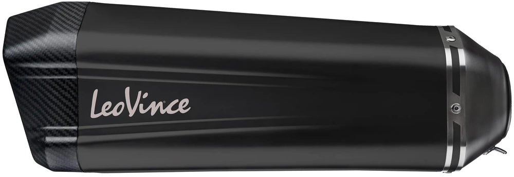 Leovince geluiddemper sbk lv-12 black edition schalld leo slipon lv-12 sw