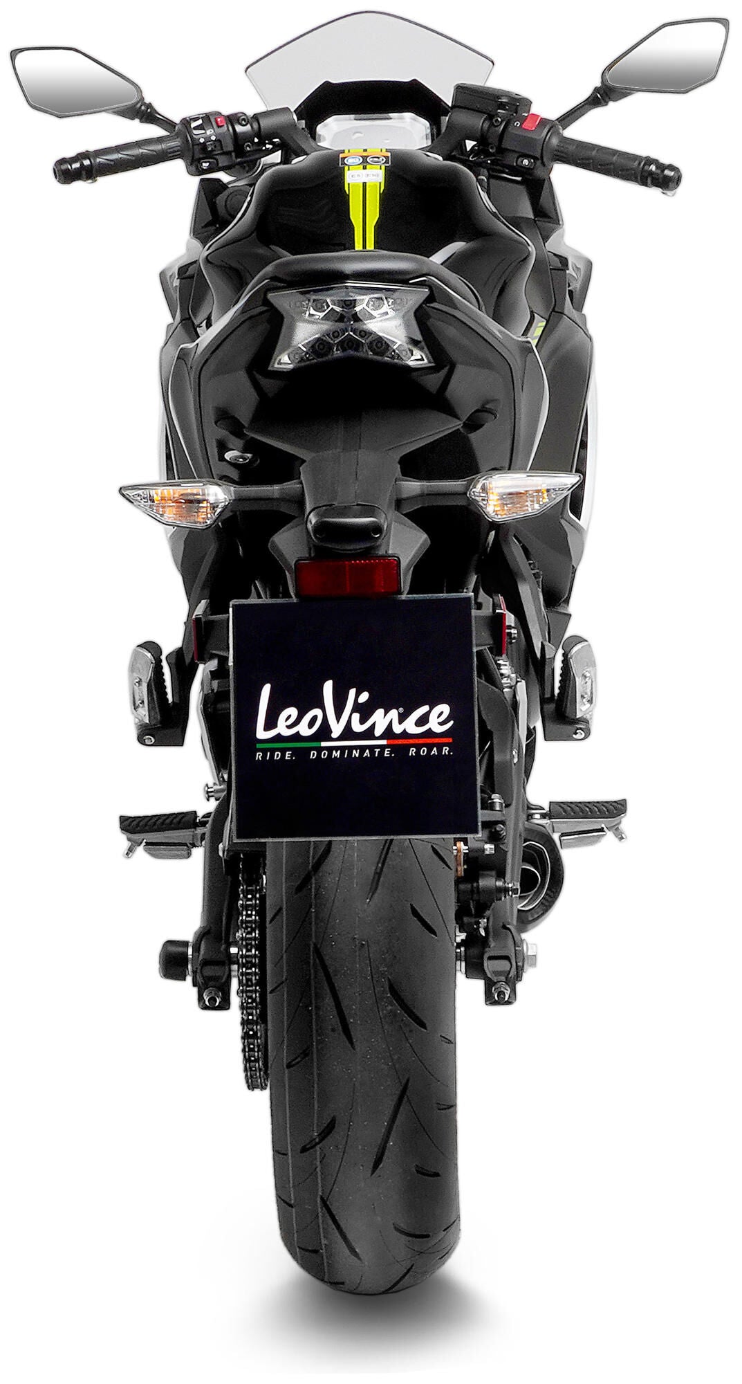 Leovince geluiddemper sbk lv one evo ii schalld leo compl lv one inox