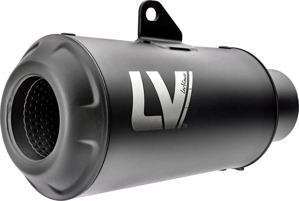 Leovince geluiddemper sbk lv-10 full black schalld leo slipon lv-10 sw