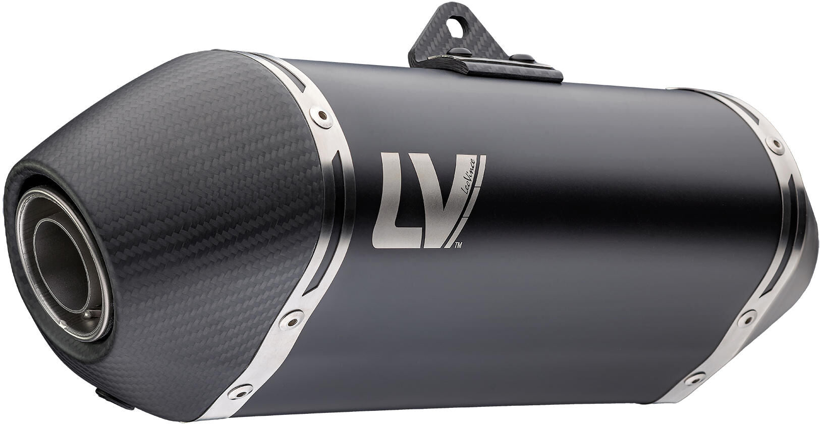 Leovince geluiddemper sbk lv-14 black edition schalld leo slipon lv-14 sw