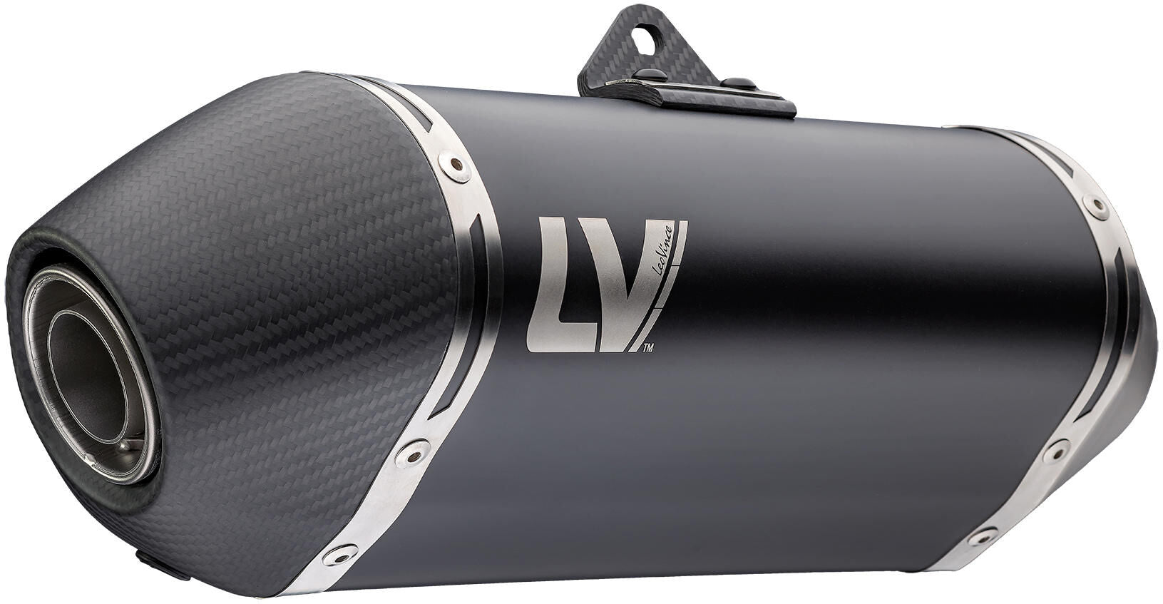 Leovince geluiddemper sbk lv-14 black edition schalld leo slipon lv-14 sw