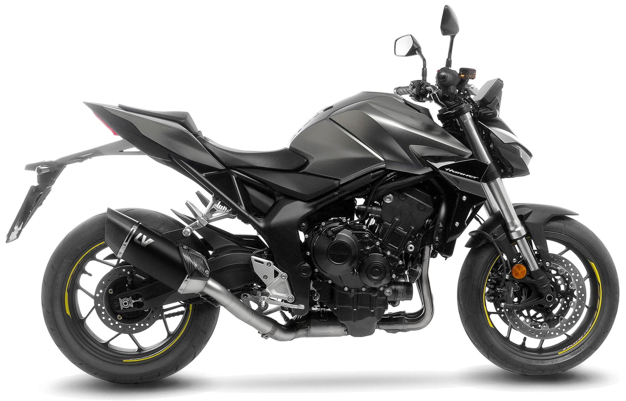 Leovince geluiddemper sbk lv-14 r black edition schalld leo slipon lv-14 r sw