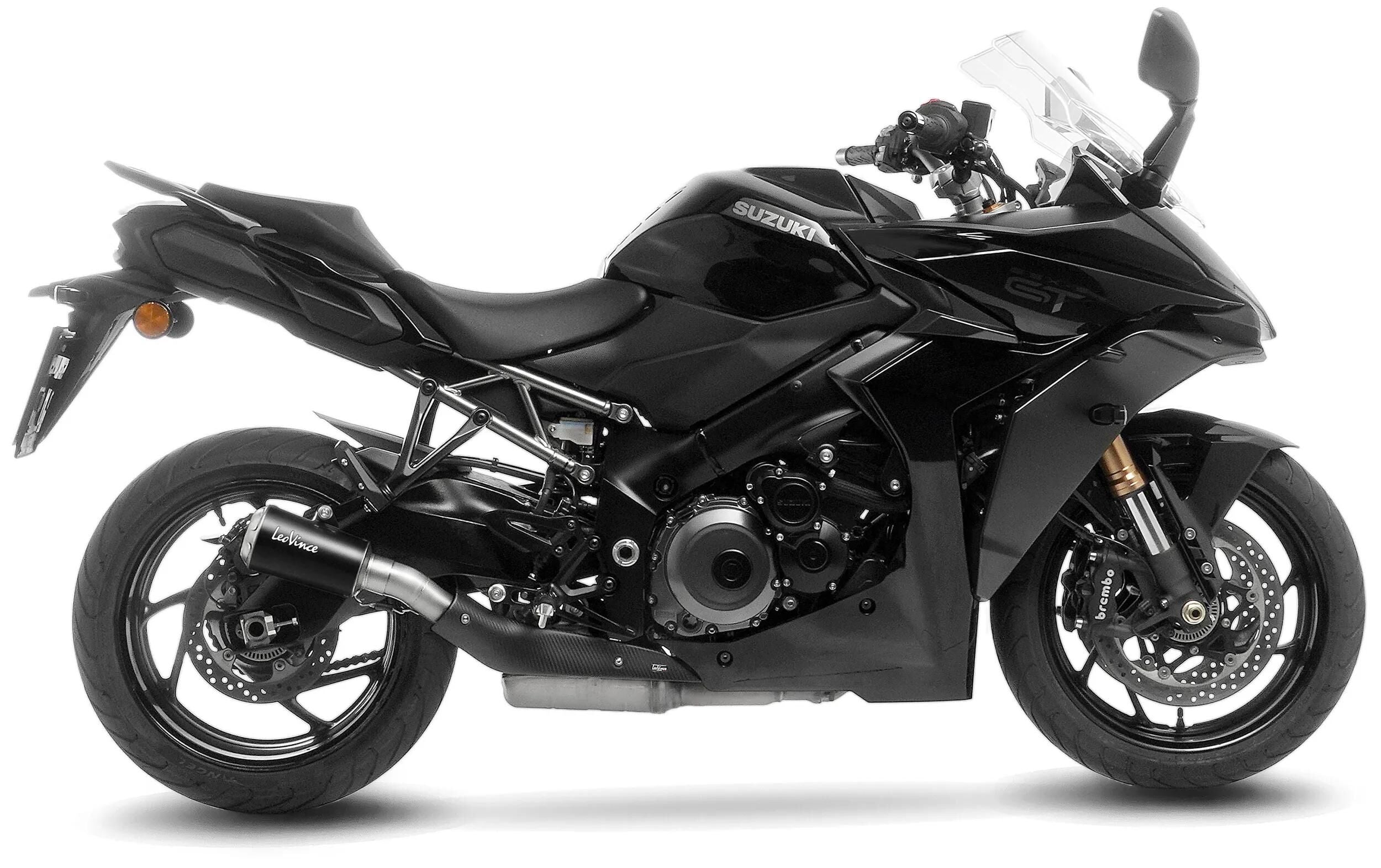 Leovince schalldämpfer sbk lv-10 black edition schalld leo slipon lv-10 sw-si