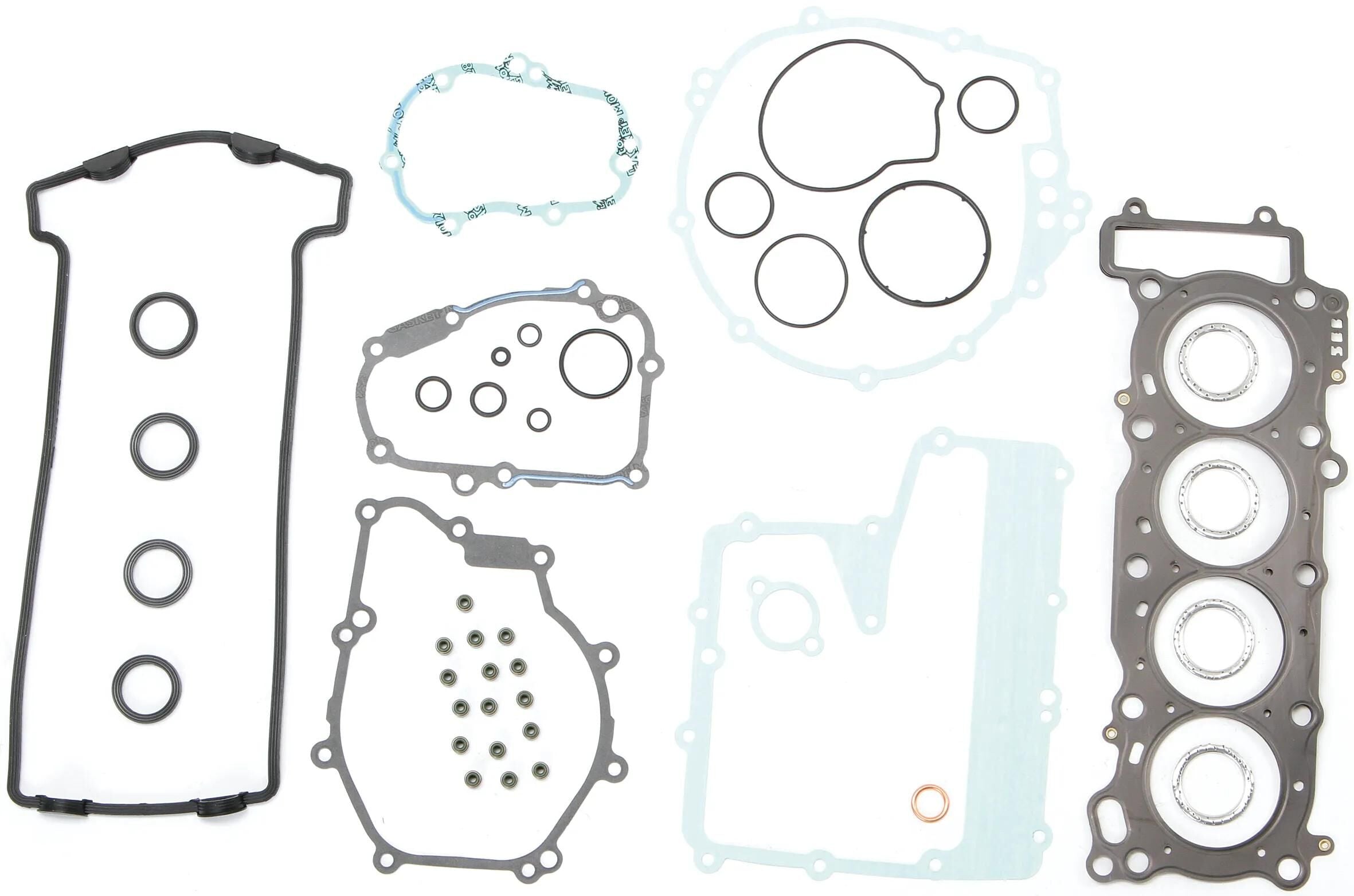 Athena motordichtsatz gasket set engine yzf-r6, 99-02,
