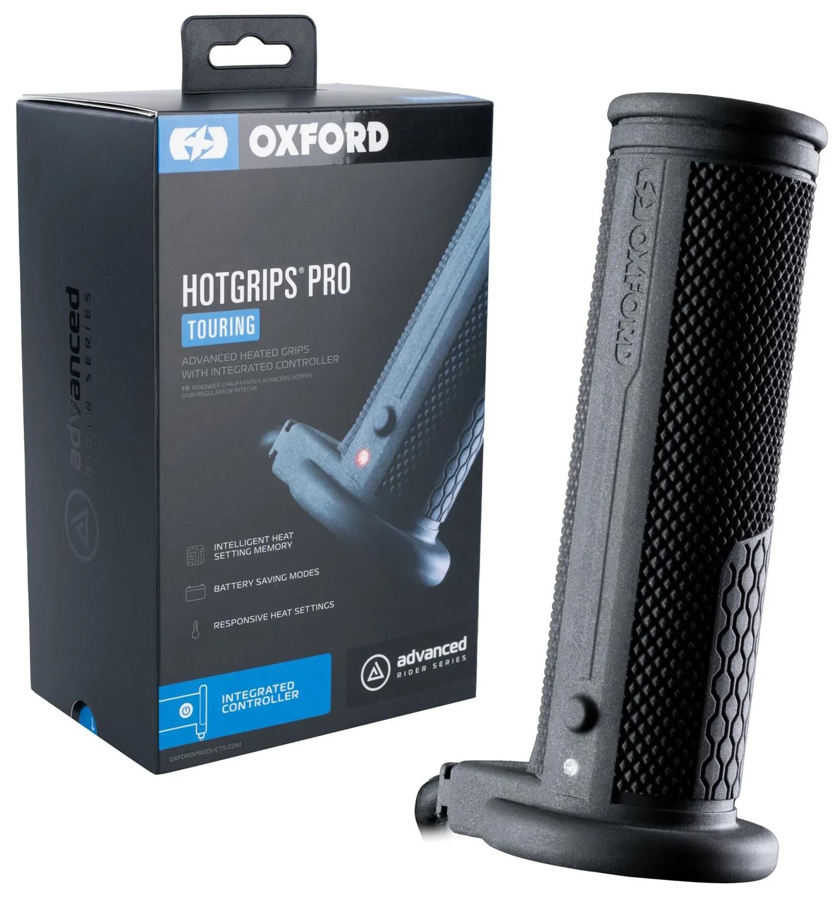 Oxford heizgriffe hotgrips pro heated grips pro t 22+25mm open auto. contr.