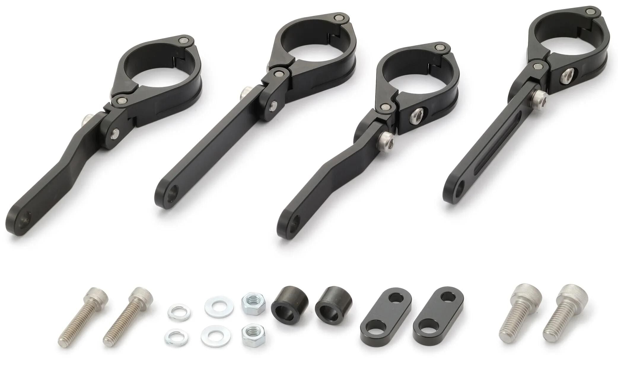 Daytona scheinwerferhalter dual-axis bracket sh. aluminum 35mm sw adjustab