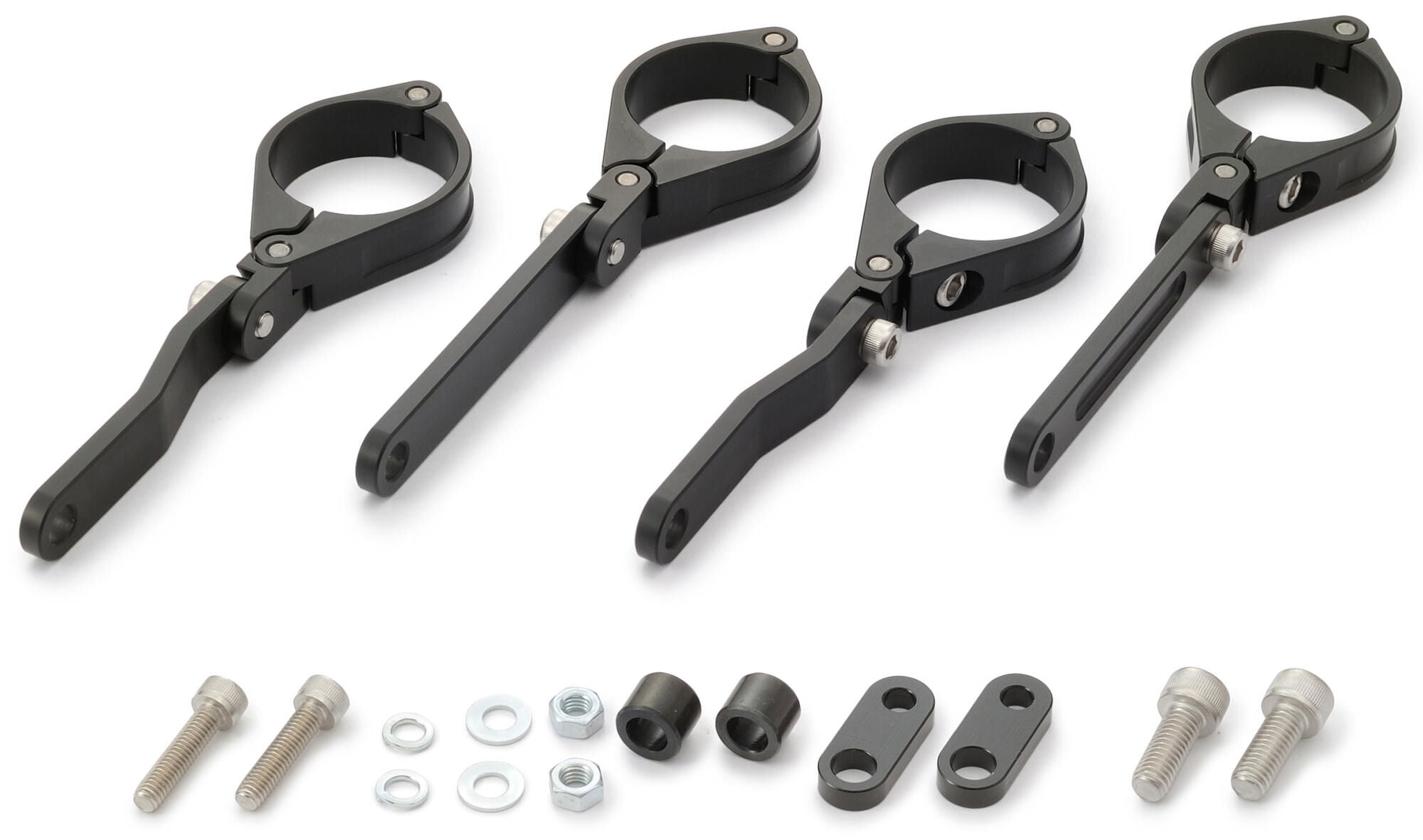 Daytona dual-axis koplamphouder bracket sh. aluminum 41mm sw adjustab