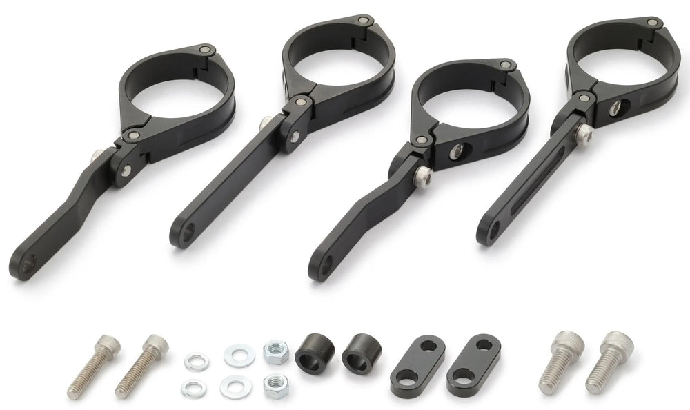 Daytona koplamphouder dual-axis bracket sh. aluminum 49mm sw adjustab