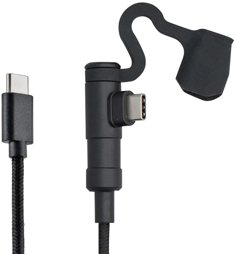 Daytona usb-oplaadkabel motorrad usb cable type-c to type- sw 20cm