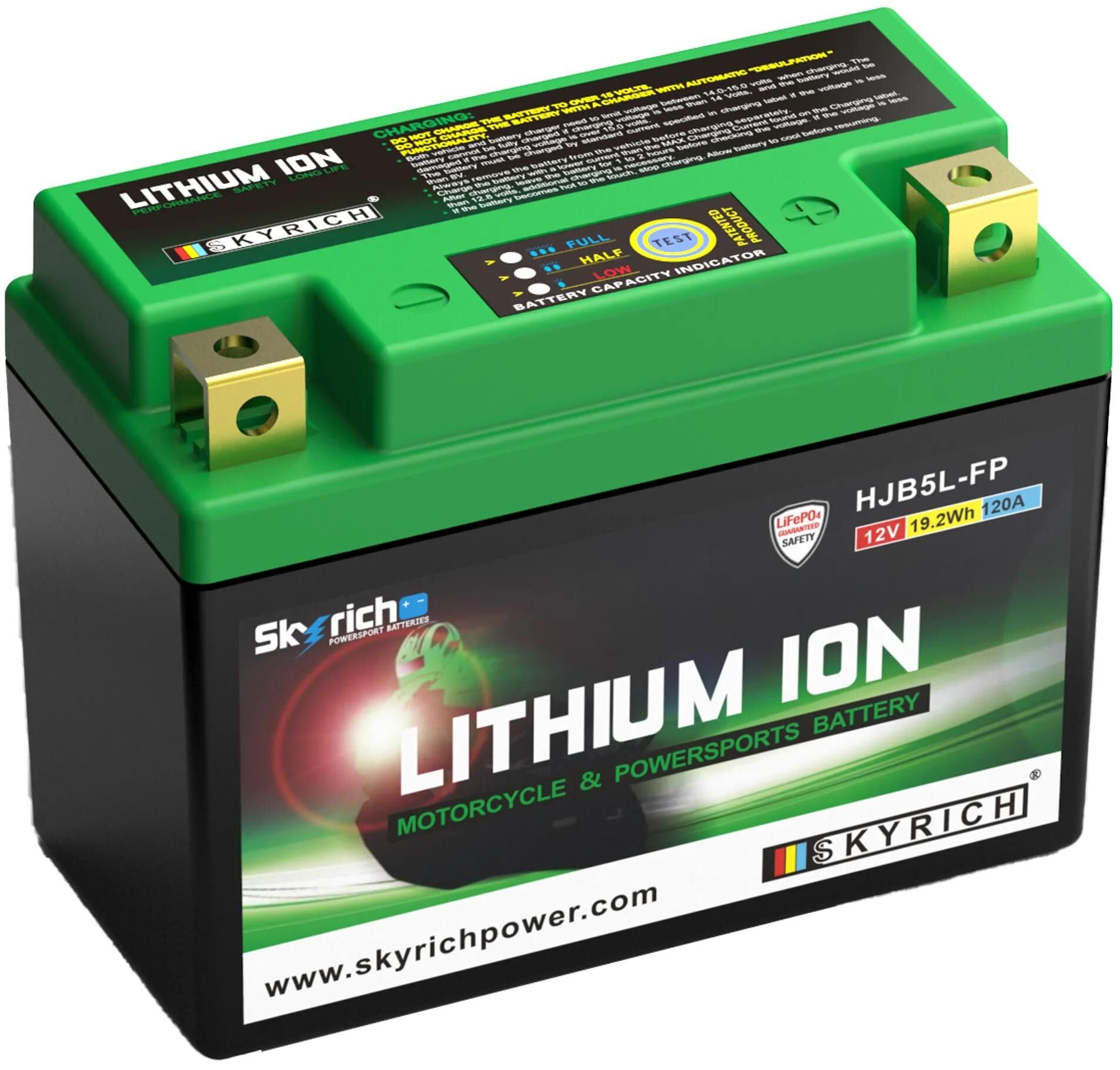 Skyrich lifepo4 batterie hjb5l-fp battery hjb5l-fp-swi lithium