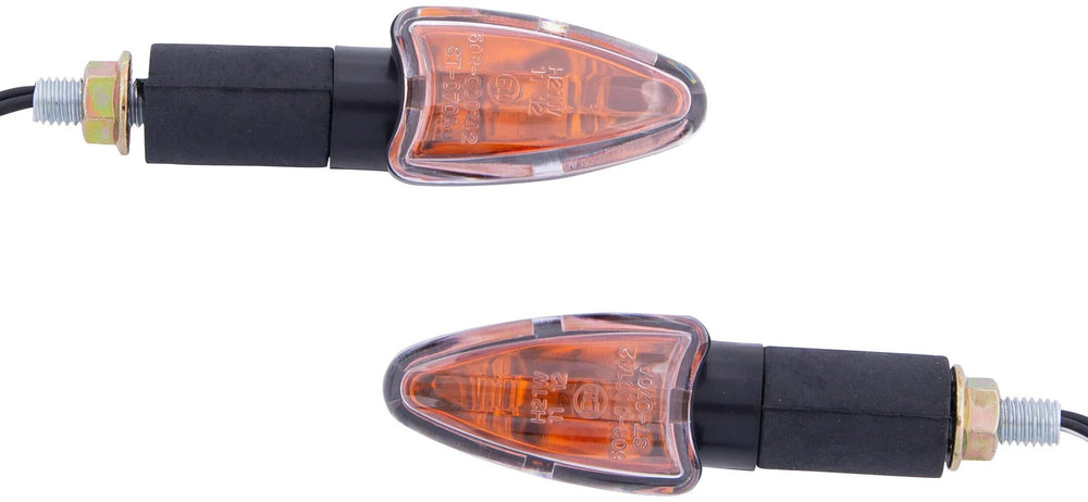 Spec-x richtingaanwijzer arrow turn signal arrow clear,orange,long sleeve,