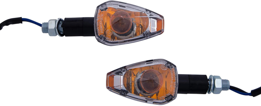 Spec-x richtingaanwijzer jewel turn signal jewel clear glass, short sleeve