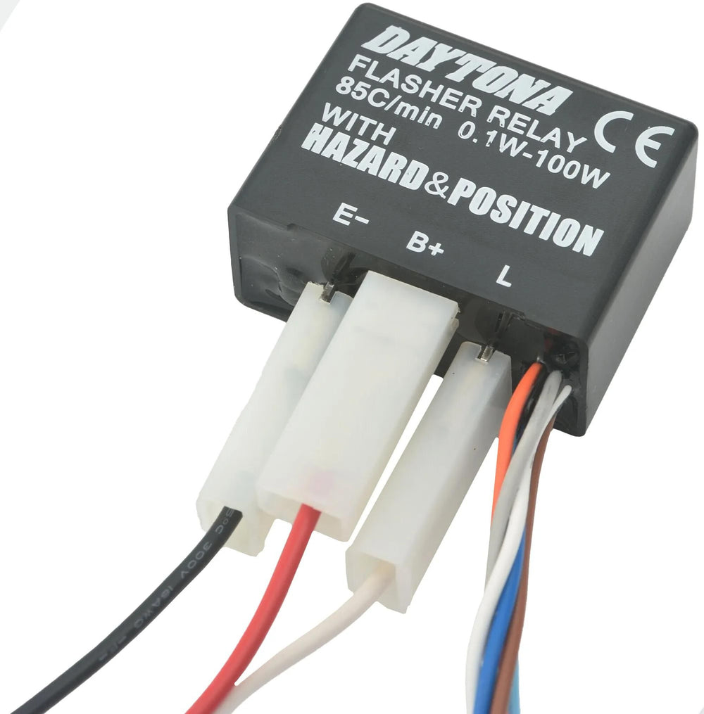 Daytona led-blinkrelais ic turn signal unit 3p 0. led uni