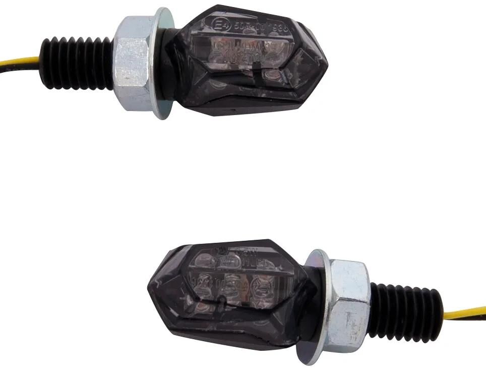 Spec-x led knipperlicht e-short3 led-minbli.eshort3 glass smoke, short sleeve