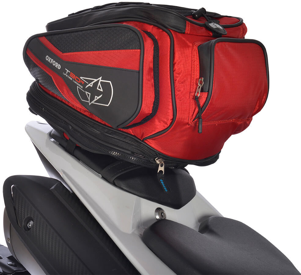 Oxford achtertas t30r rear pocket t30r red 30l