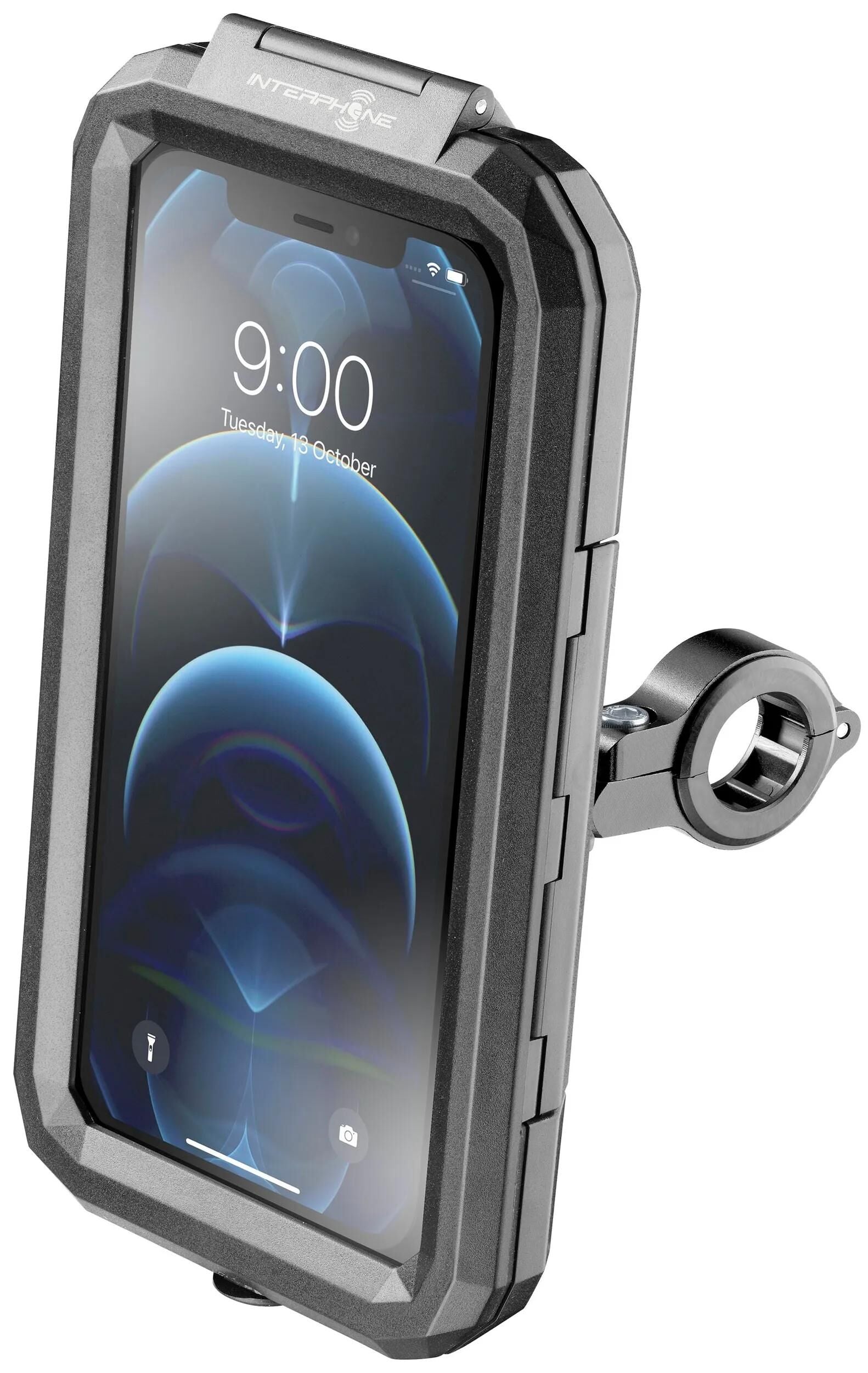 Interphone handyhalter cell phone holder interph armorpro sw up to 6.5 inc