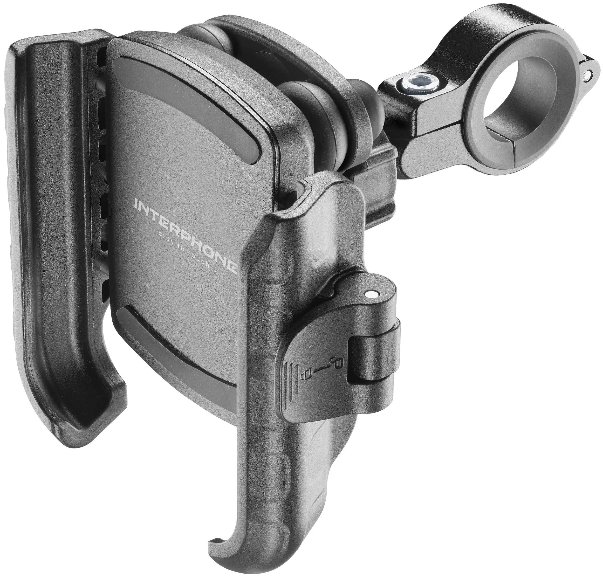 Interphone handyhalter cell phone holder interph crab schw. universal pro