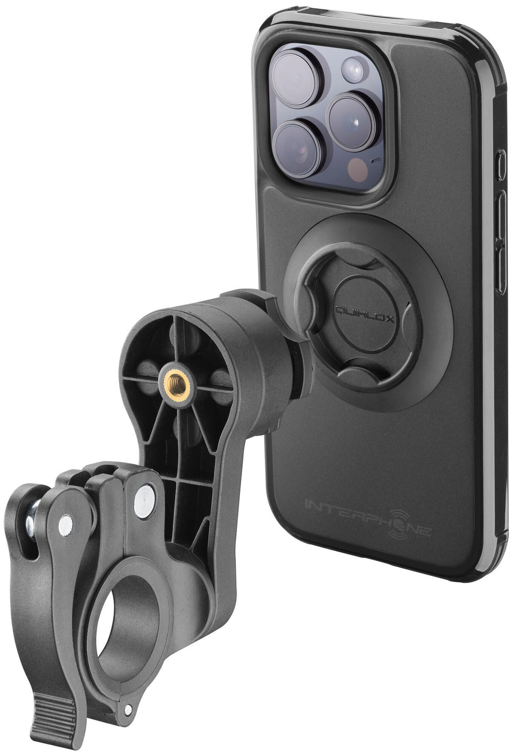Interphone mobiele telefoon case quiklox handycase q-lox iphone15pro