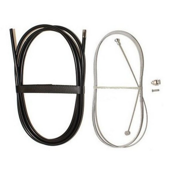 Brake cable for rear, universal, complete, 225 cm