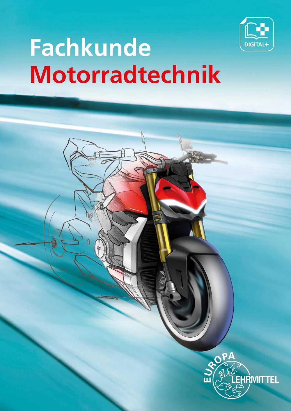 Europa-lehrmittel boek book fachk. motorradtec. europe teaching aids