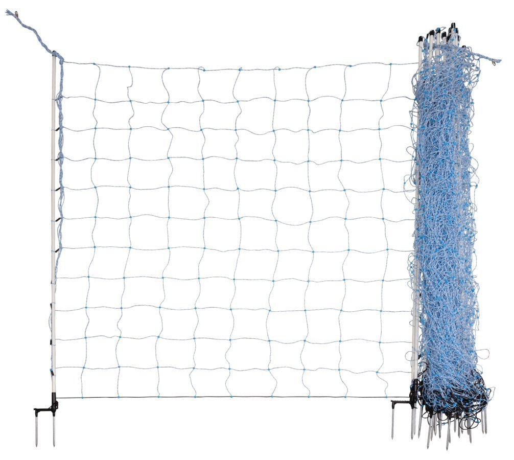 Ako producten schapennet ovinet blauw wit 170cm x 25m dubbele pen