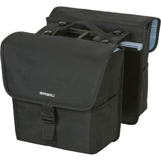 Sacoche double Basil Go-Double 32L noir 17781