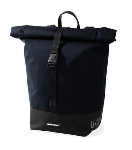 Urbanproof urban proof single rolltop tas 20l blauw recycled