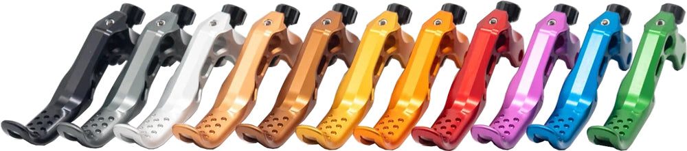Oak components brake lever set for shimano | lunargrey